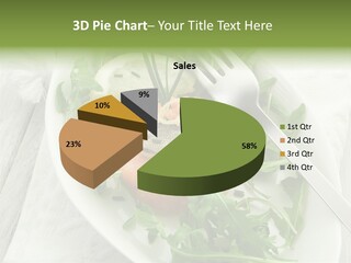 Salad Gourmet Marinated PowerPoint Template
