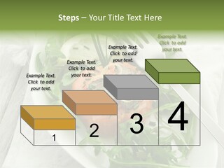 Salad Gourmet Marinated PowerPoint Template
