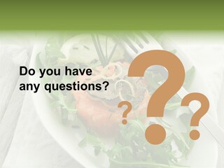 Salad Gourmet Marinated PowerPoint Template