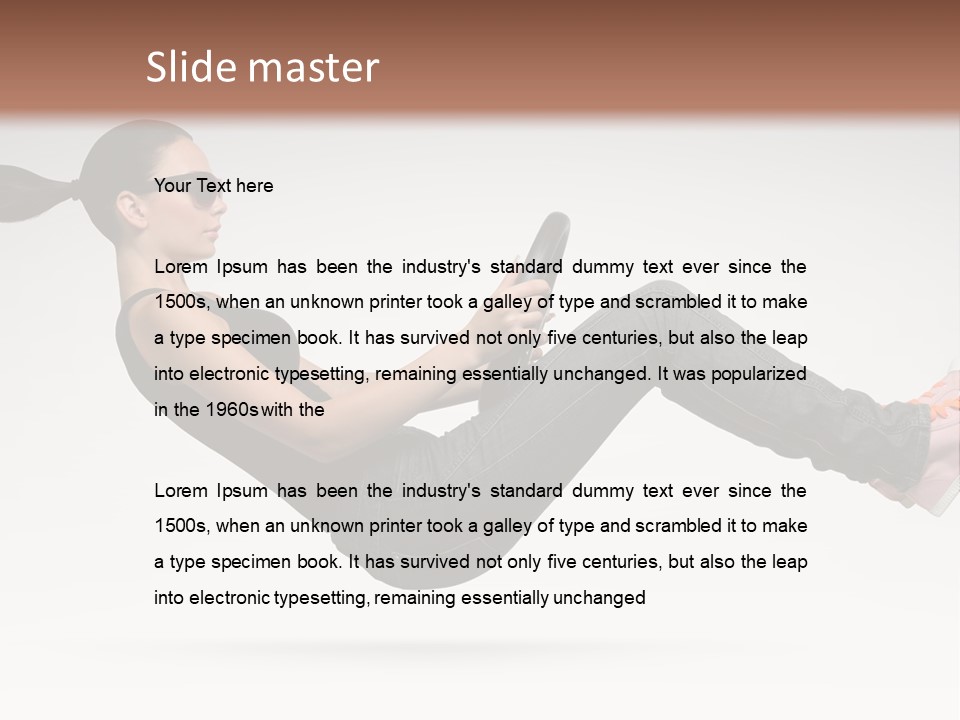 Unreal Road Automotive PowerPoint Template