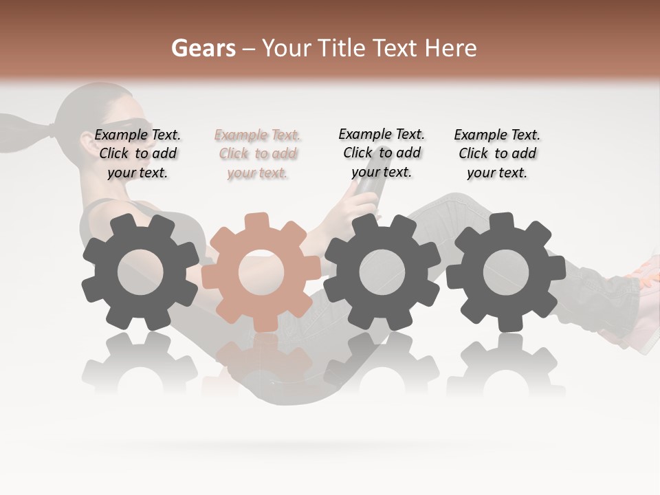 Unreal Road Automotive PowerPoint Template