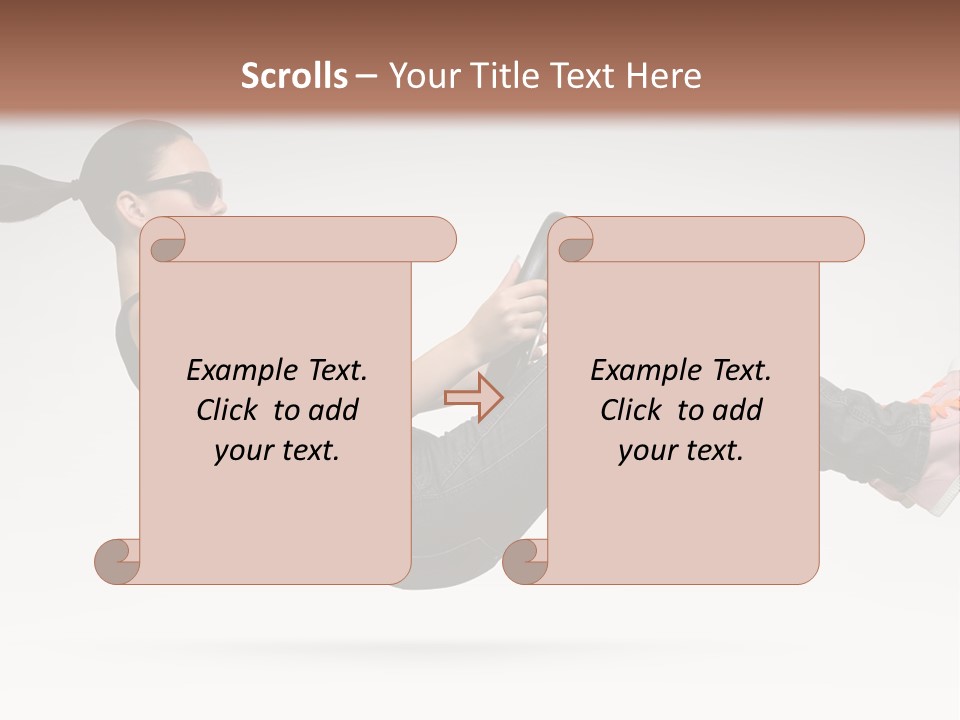 Unreal Road Automotive PowerPoint Template