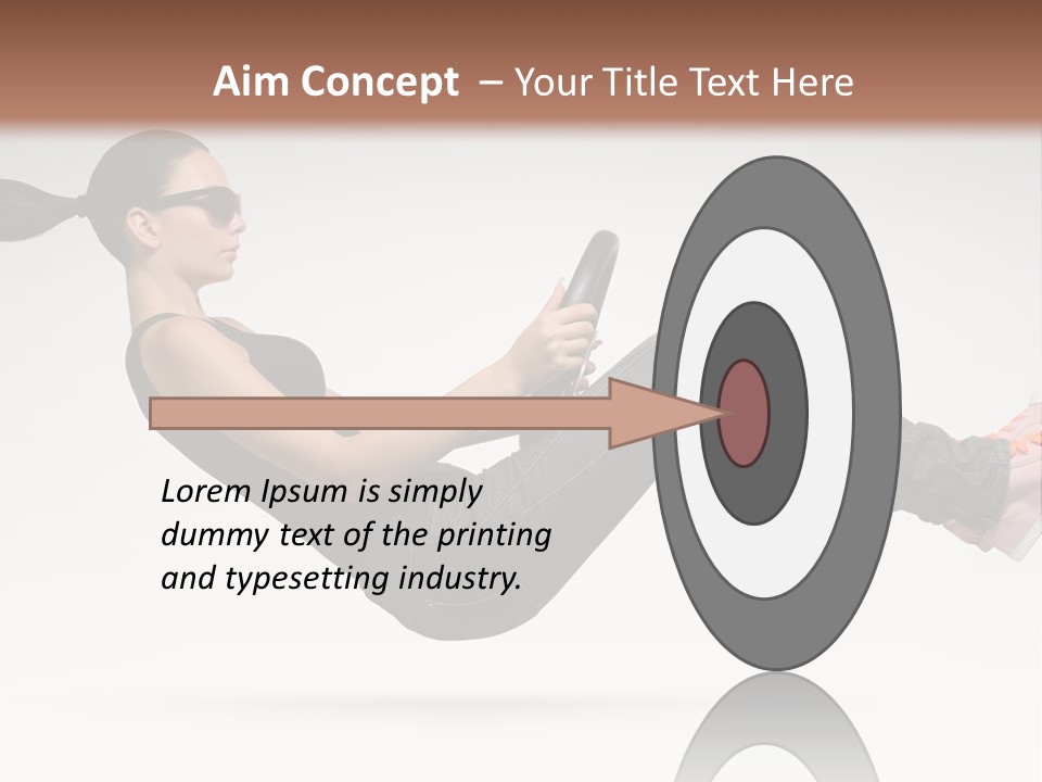 Unreal Road Automotive PowerPoint Template