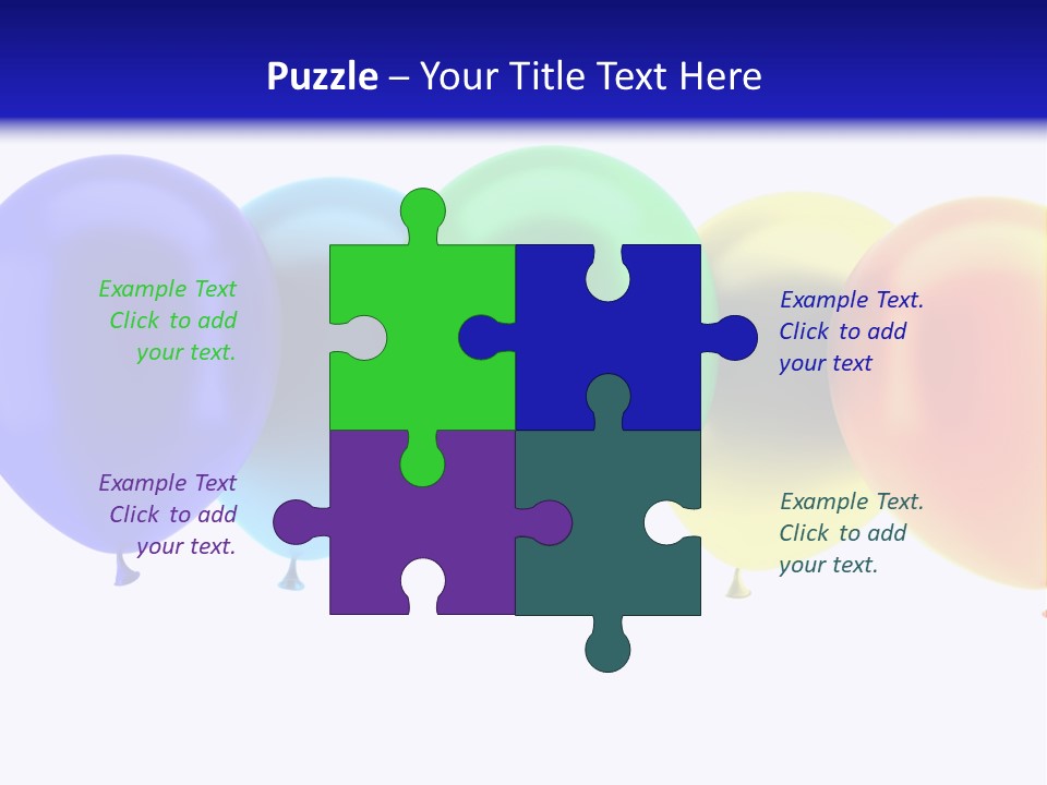 Colorful Multicolor Green PowerPoint Template