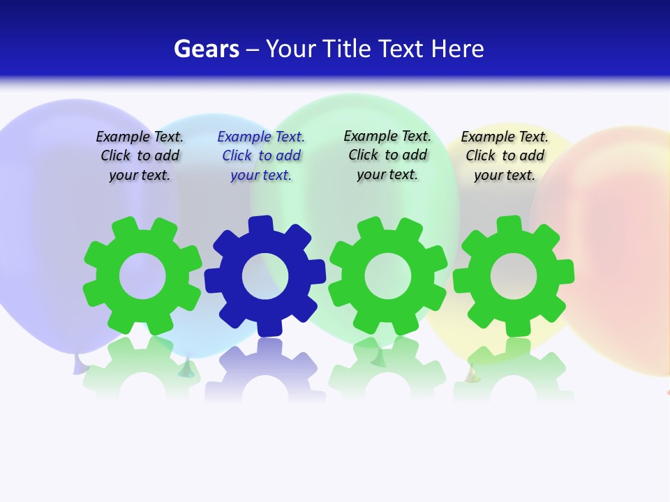 Colorful Multicolor Green PowerPoint Template