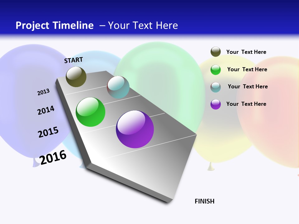 Colorful Multicolor Green PowerPoint Template