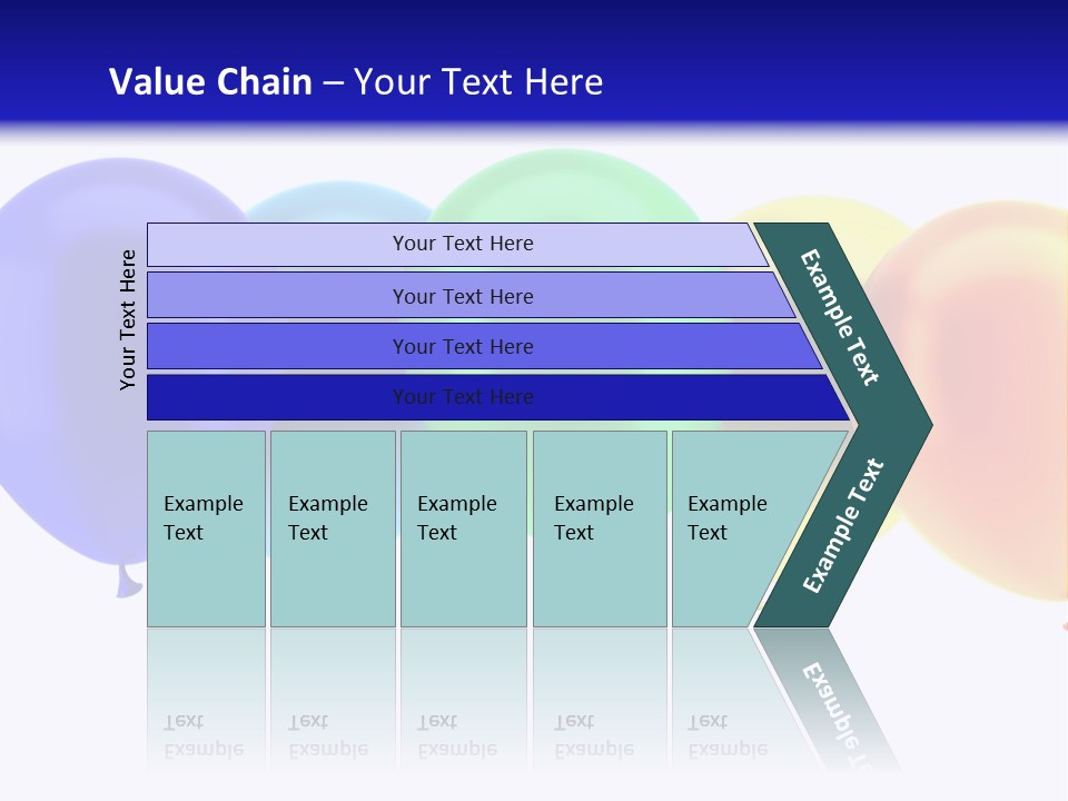 Colorful Multicolor Green PowerPoint Template