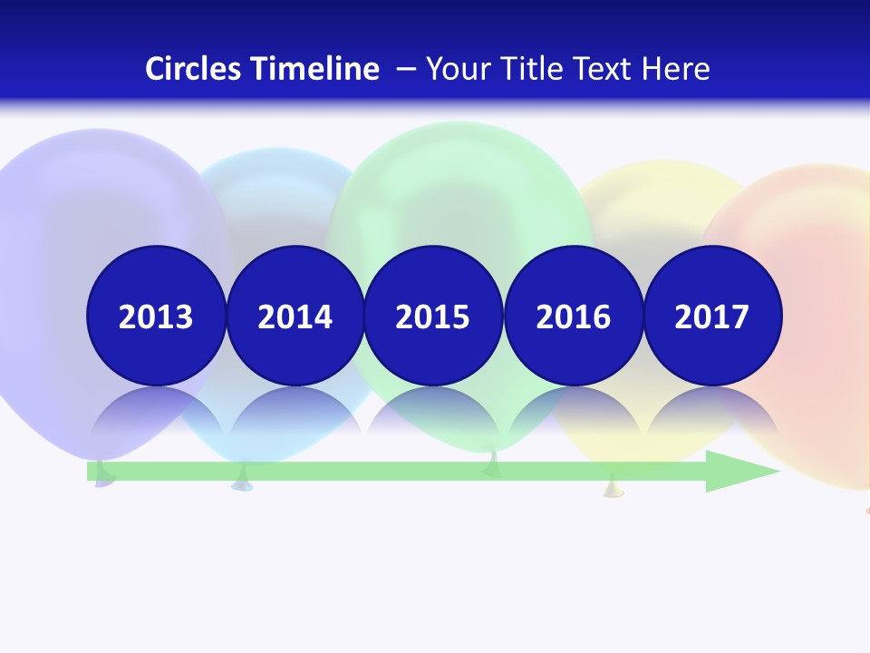 Colorful Multicolor Green PowerPoint Template