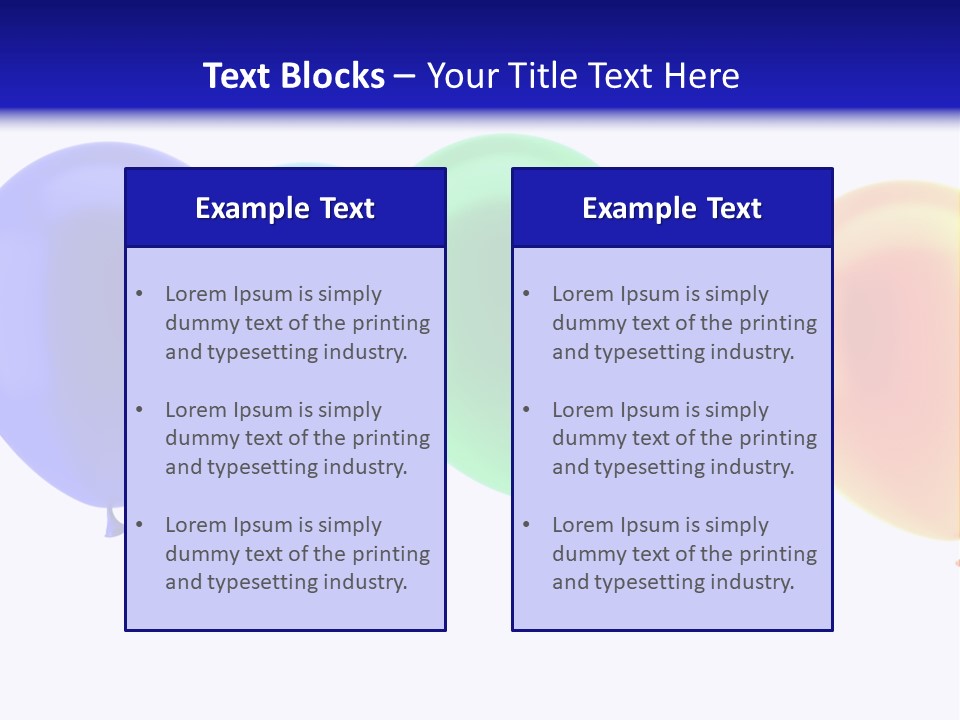Colorful Multicolor Green PowerPoint Template