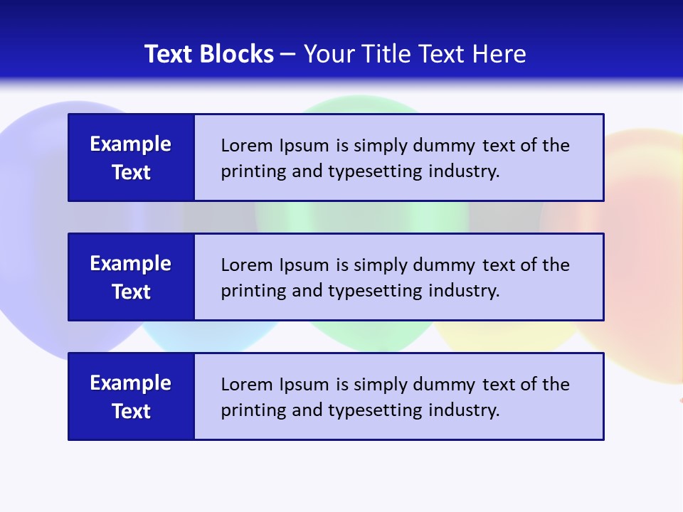 Colorful Multicolor Green PowerPoint Template