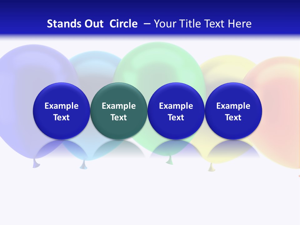 Colorful Multicolor Green PowerPoint Template