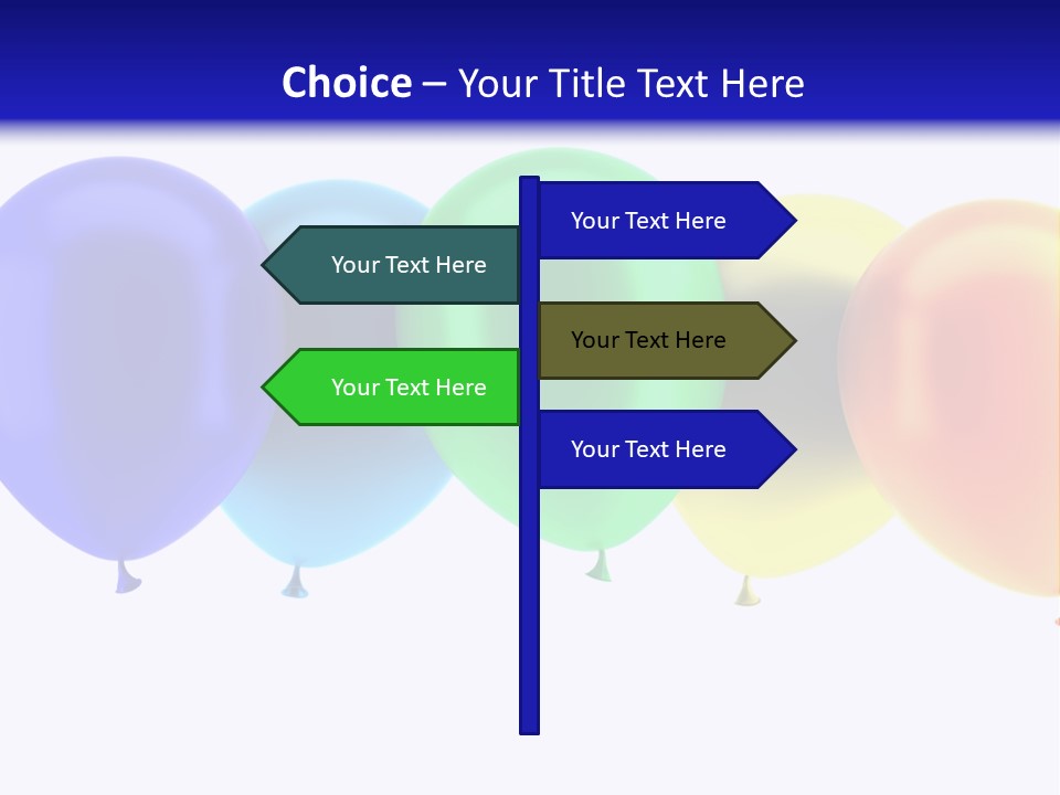 Colorful Multicolor Green PowerPoint Template