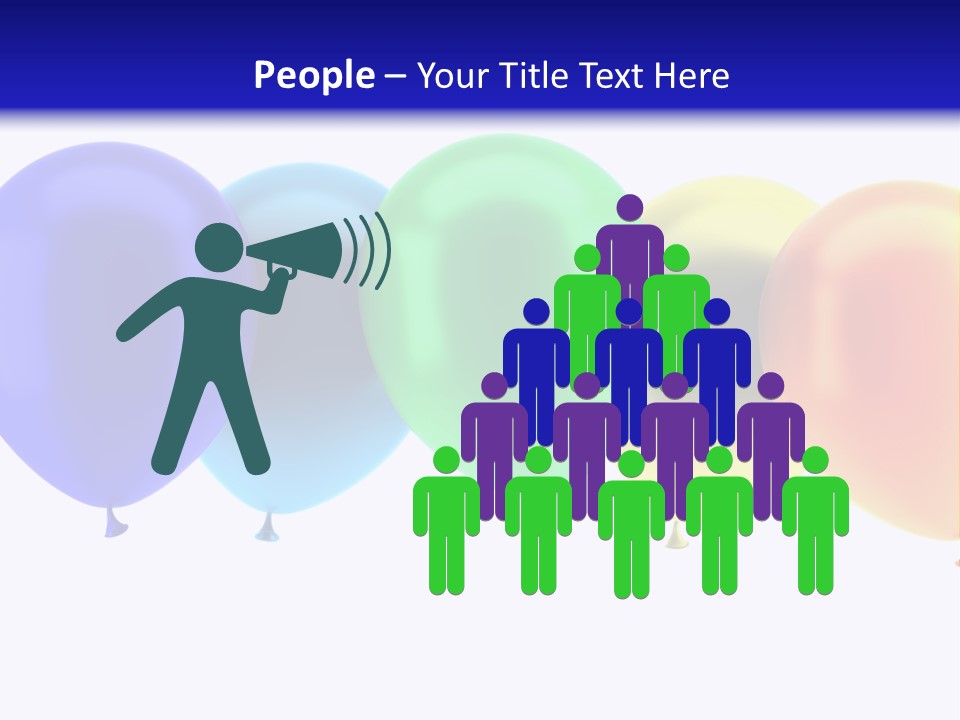 Colorful Multicolor Green PowerPoint Template