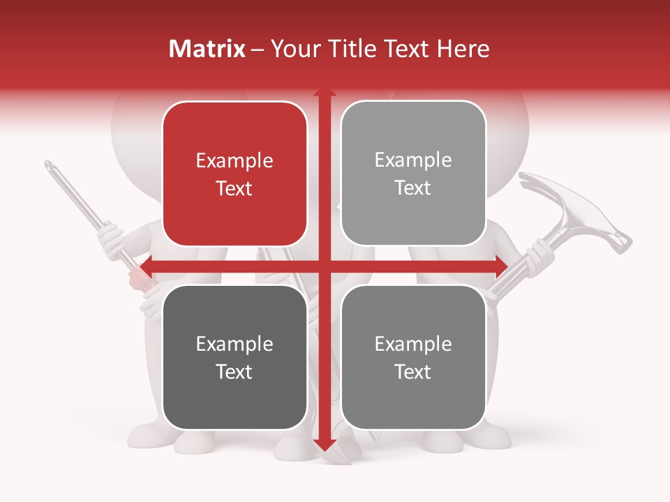 Screwdriver Construction Service PowerPoint Template