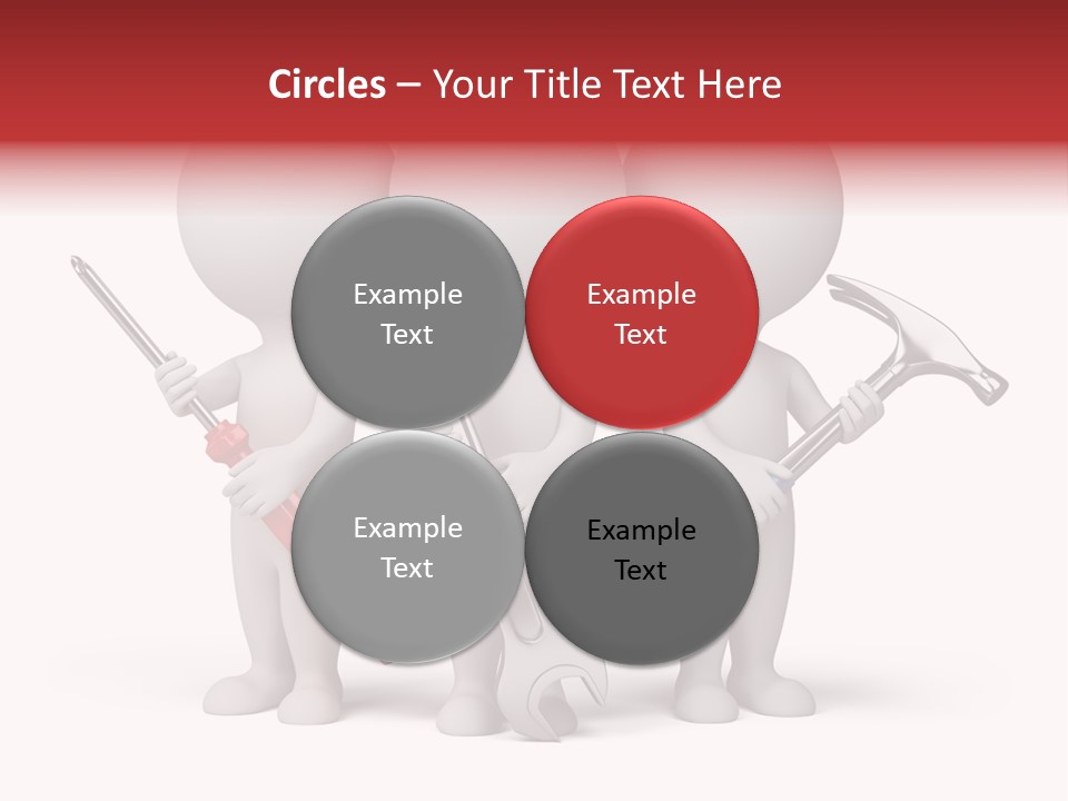 Screwdriver Construction Service PowerPoint Template