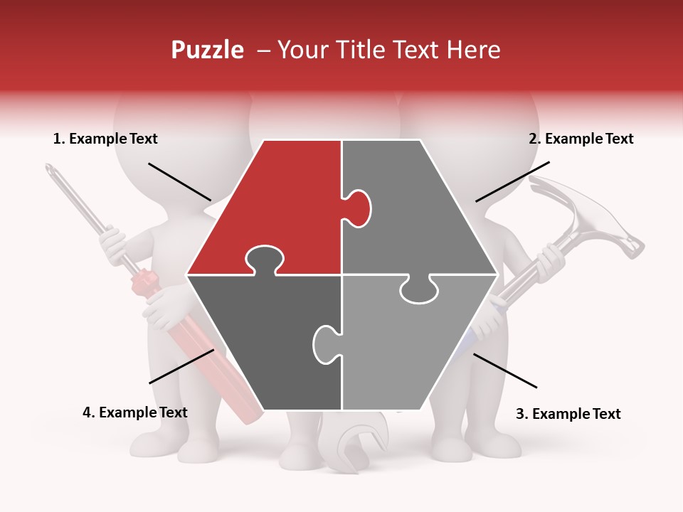 Screwdriver Construction Service PowerPoint Template