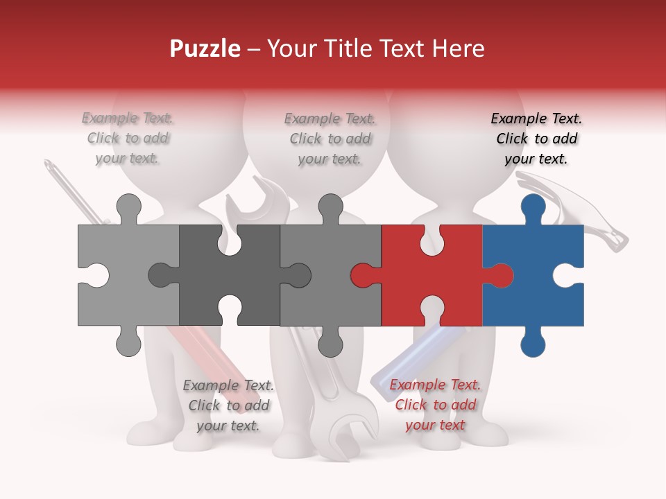 Screwdriver Construction Service PowerPoint Template