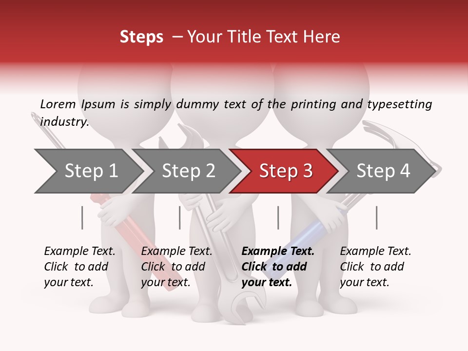 Screwdriver Construction Service PowerPoint Template