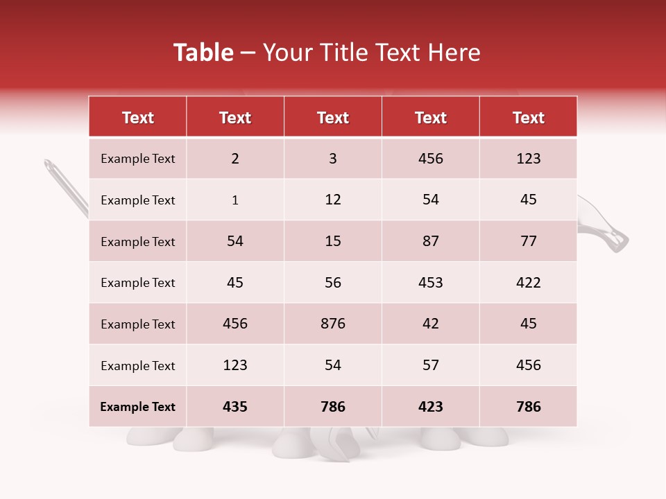 Screwdriver Construction Service PowerPoint Template