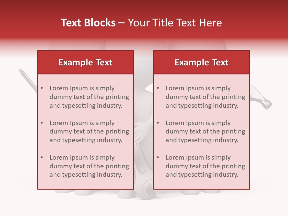 Screwdriver Construction Service PowerPoint Template