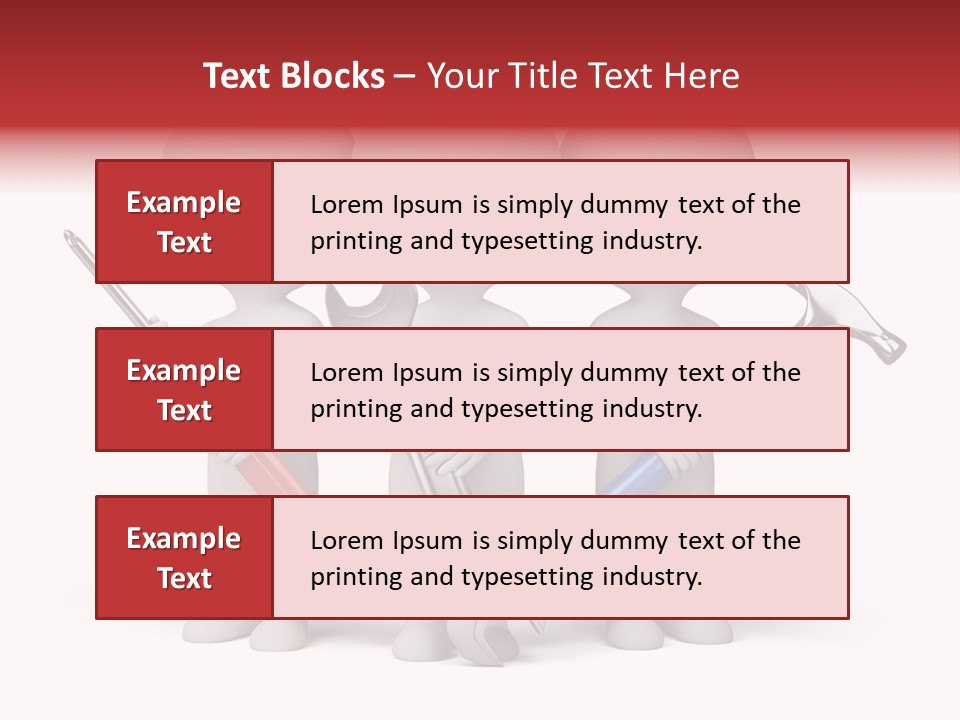 Screwdriver Construction Service PowerPoint Template
