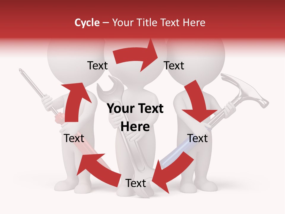 Screwdriver Construction Service PowerPoint Template