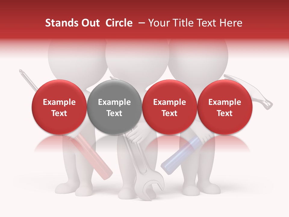 Screwdriver Construction Service PowerPoint Template