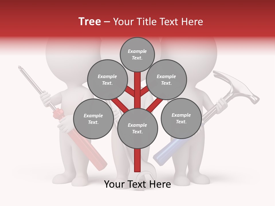 Screwdriver Construction Service PowerPoint Template