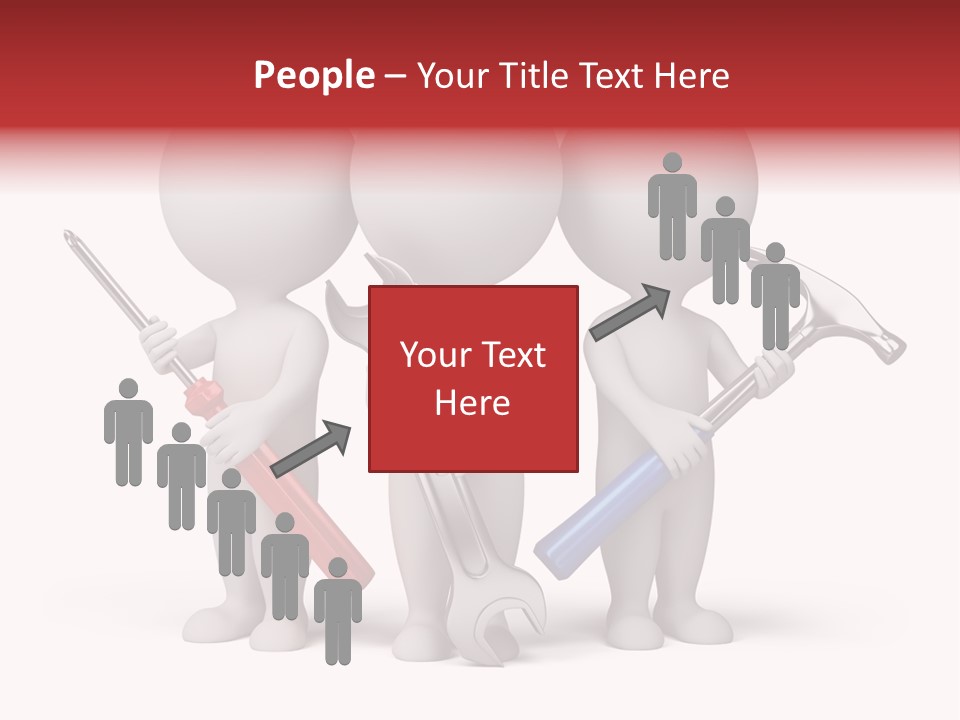 Screwdriver Construction Service PowerPoint Template