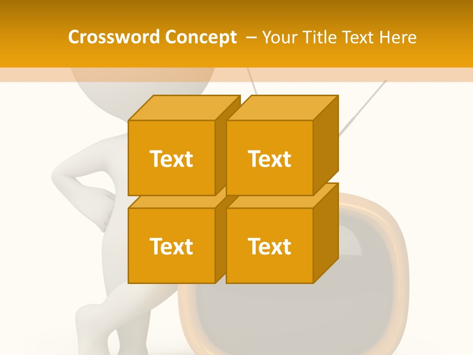 Yellow Shiny Illustration PowerPoint Template