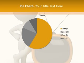 Yellow Shiny Illustration PowerPoint Template