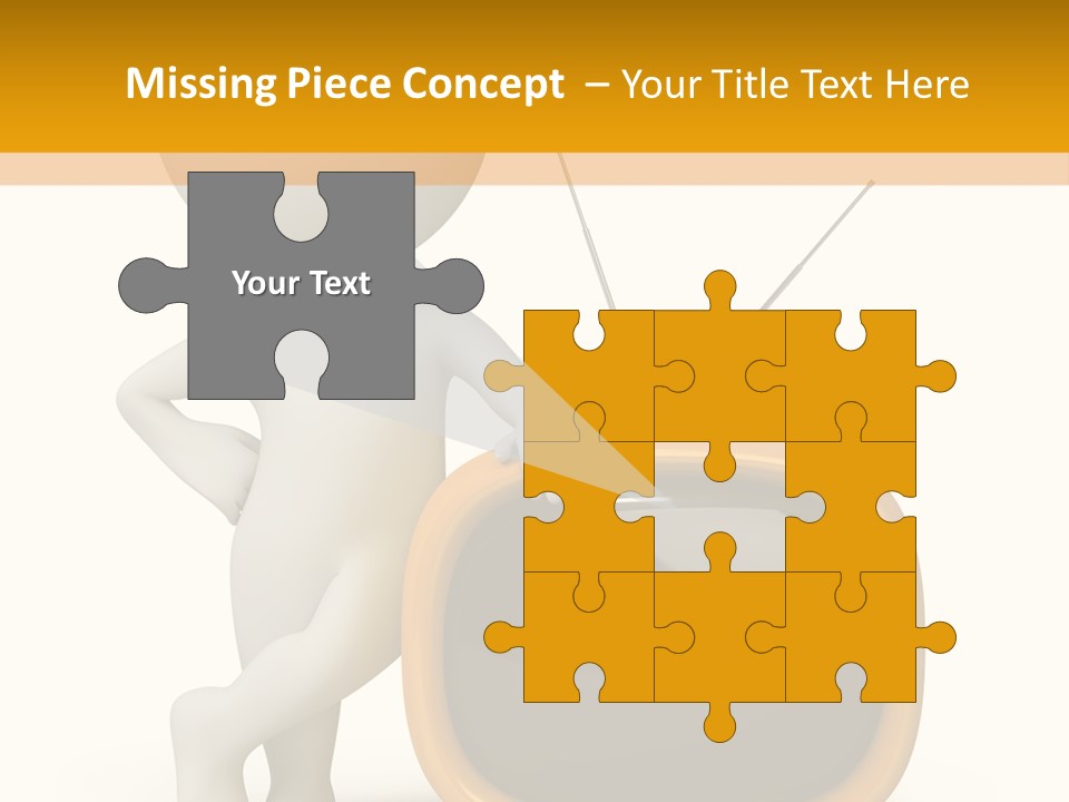 Yellow Shiny Illustration PowerPoint Template