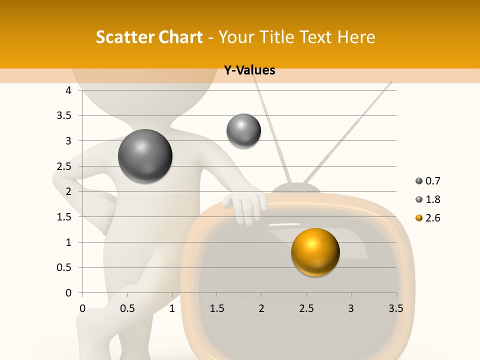 Yellow Shiny Illustration PowerPoint Template