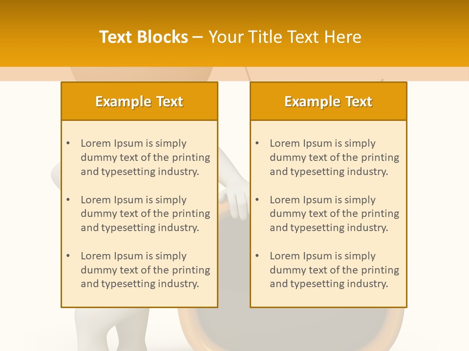 Yellow Shiny Illustration PowerPoint Template