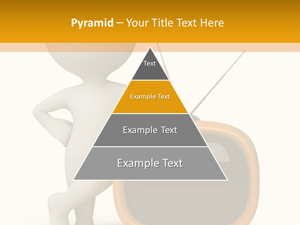 Yellow Shiny Illustration PowerPoint Template