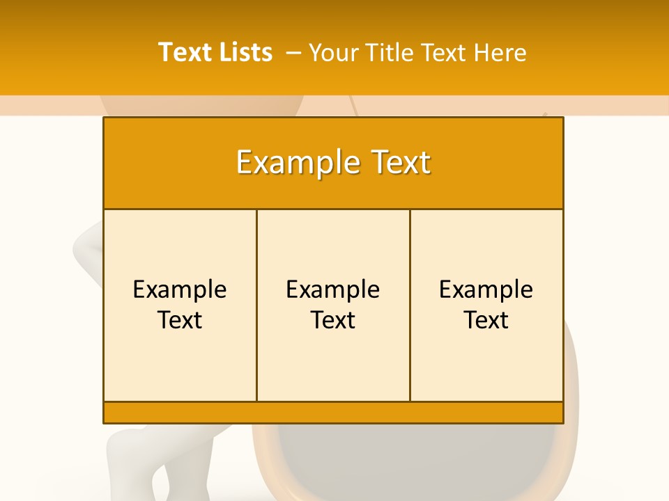 Yellow Shiny Illustration PowerPoint Template