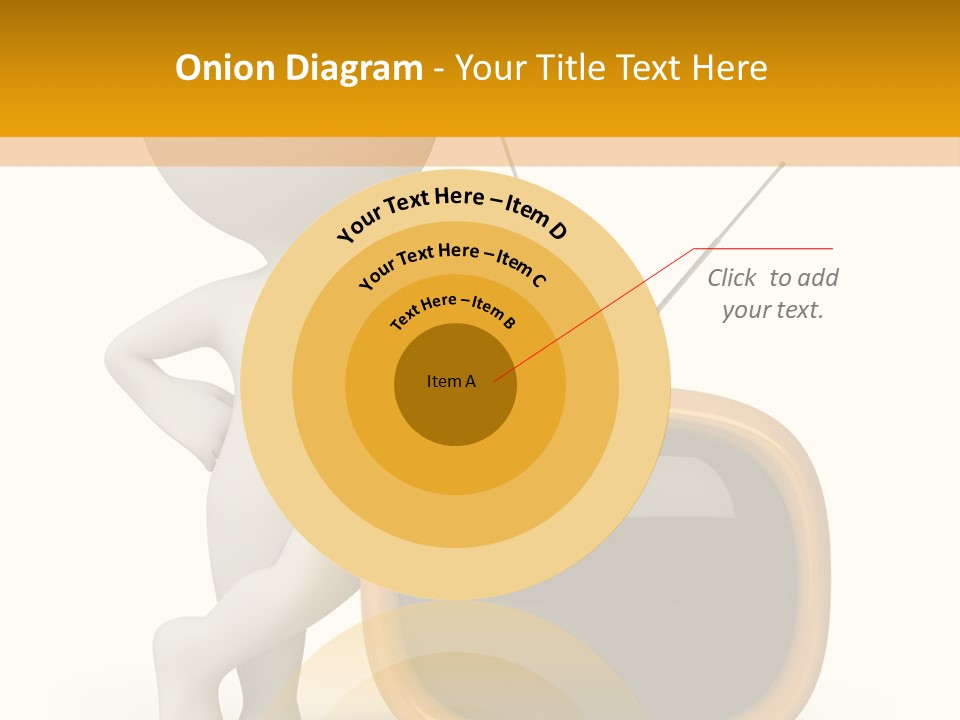 Yellow Shiny Illustration PowerPoint Template