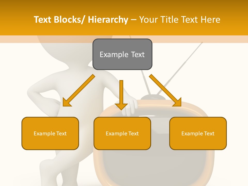 Yellow Shiny Illustration PowerPoint Template