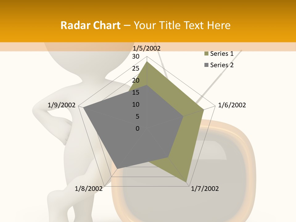 Yellow Shiny Illustration PowerPoint Template