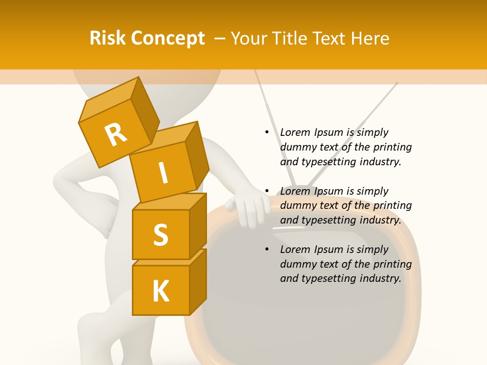 Yellow Shiny Illustration PowerPoint Template