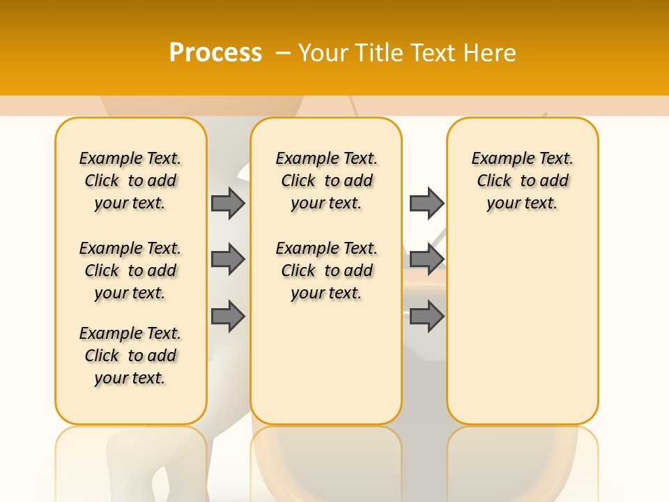Yellow Shiny Illustration PowerPoint Template