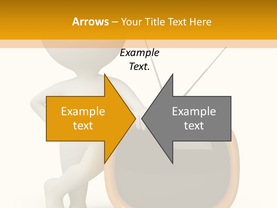 Yellow Shiny Illustration PowerPoint Template