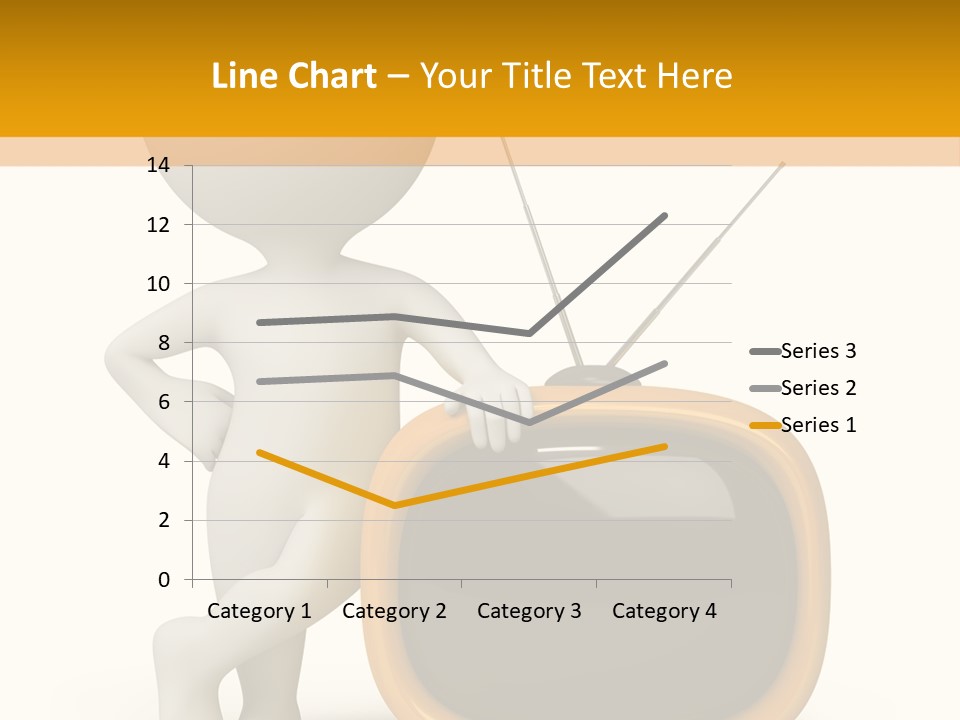 Yellow Shiny Illustration PowerPoint Template