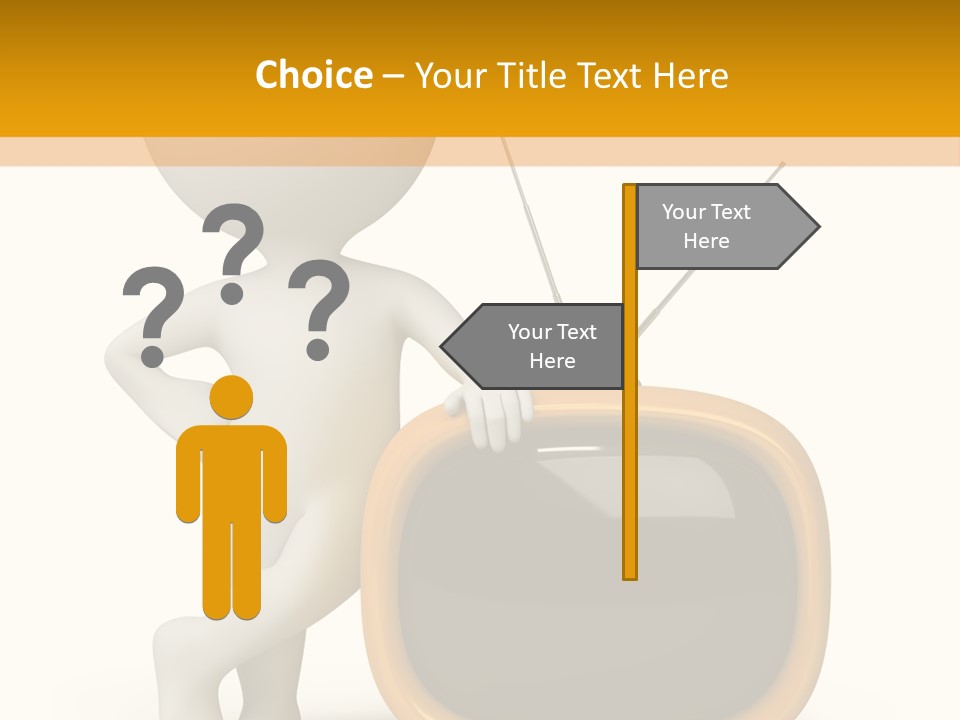 Yellow Shiny Illustration PowerPoint Template