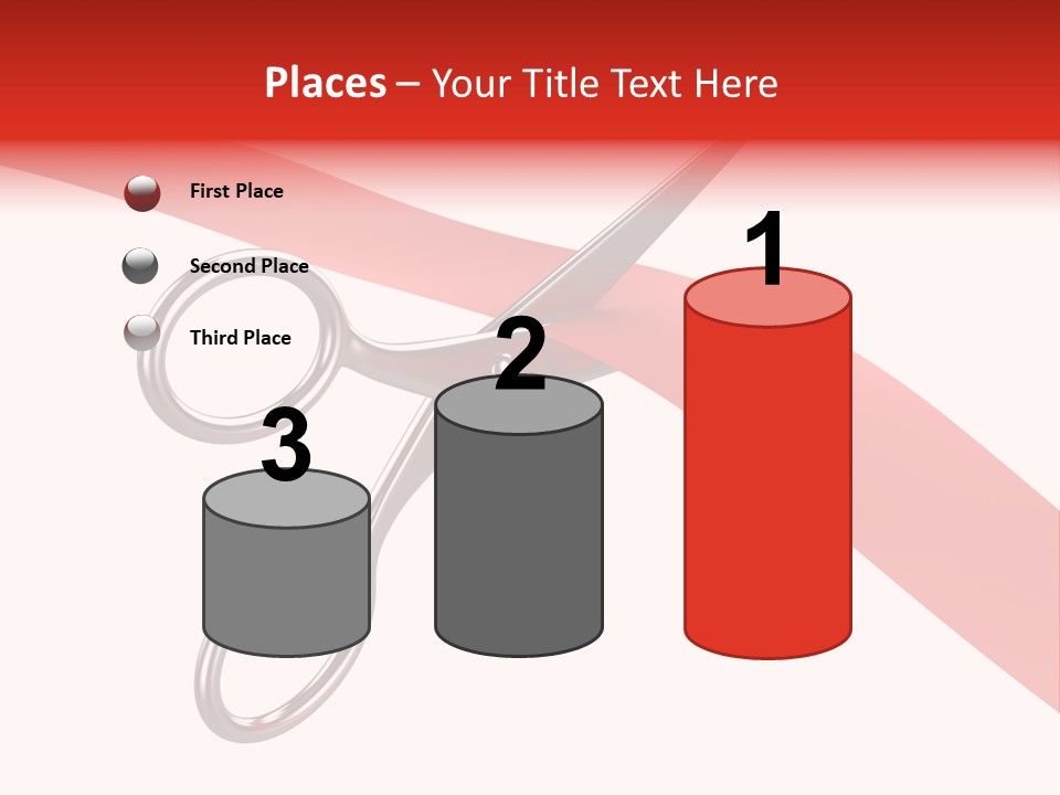 Success Scissors Cut PowerPoint Template