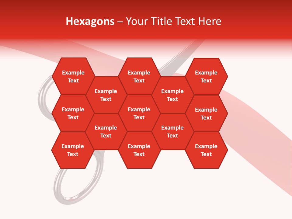 Success Scissors Cut PowerPoint Template