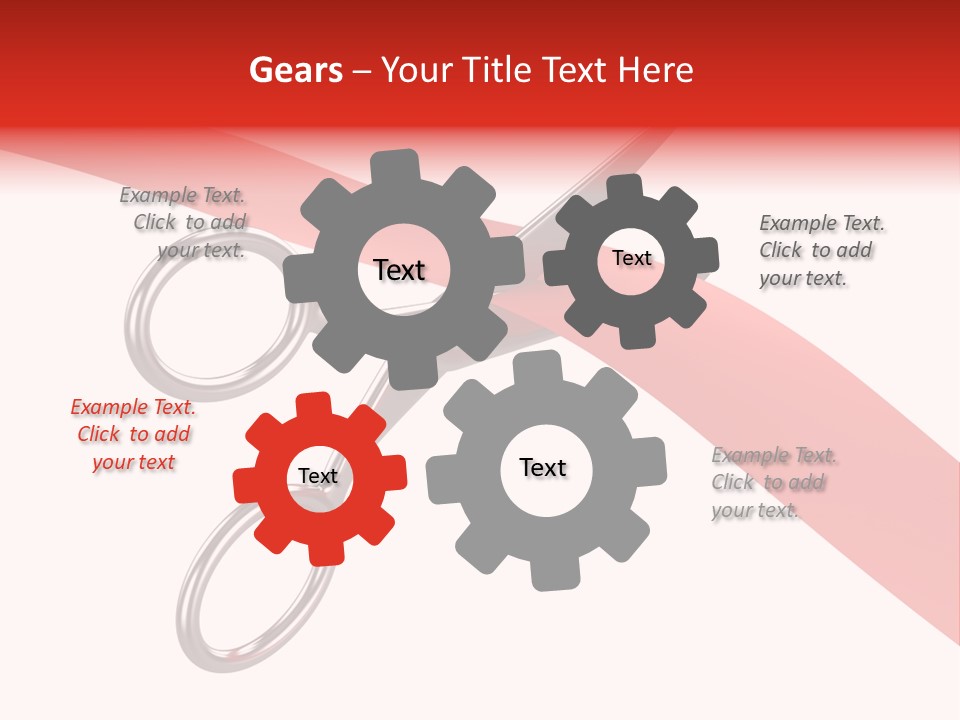 Success Scissors Cut PowerPoint Template