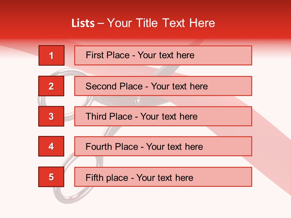 Success Scissors Cut PowerPoint Template
