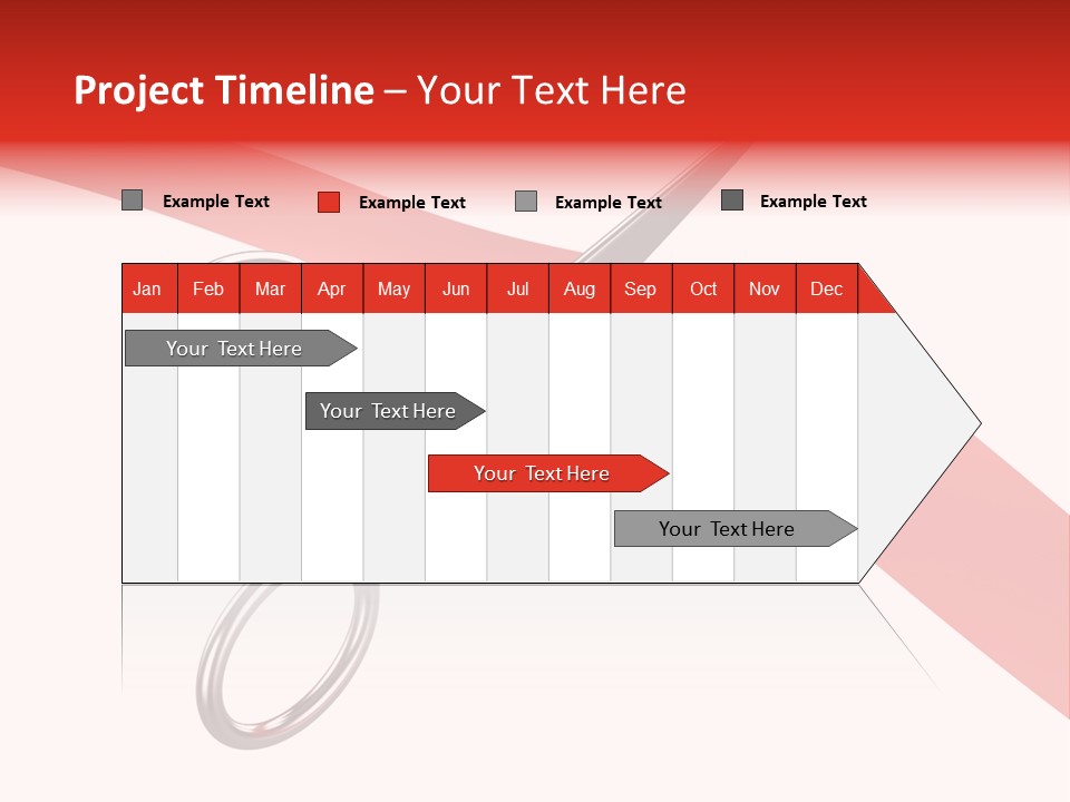 Success Scissors Cut PowerPoint Template