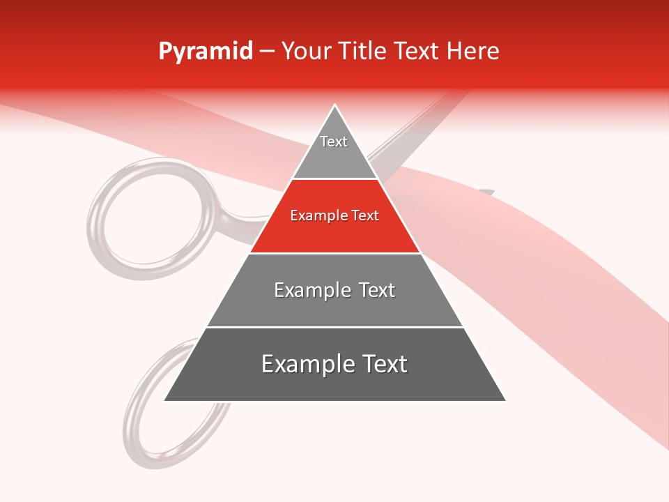 Success Scissors Cut PowerPoint Template